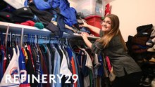 How I Decluttered The Tiny Closet I Share With My Fiancé | Hot Mess | Refinery29