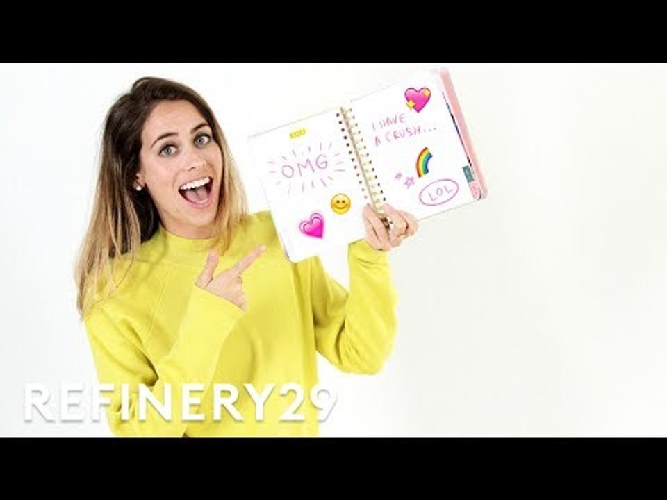 Lucie Fink's Childhood Room — BONUS! She Reads Her Secret Diary | Lucie Fink Vlogs | Refinery29