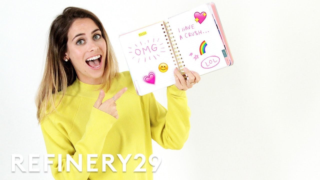 Lucie Fink's Childhood Room — BONUS! She Reads Her Secret Diary | Lucie Fink Vlogs | Refinery29