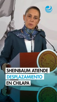 Sheinbaum da instrucciones por desplazados en Chilapa tras violencia de Los Ardillos