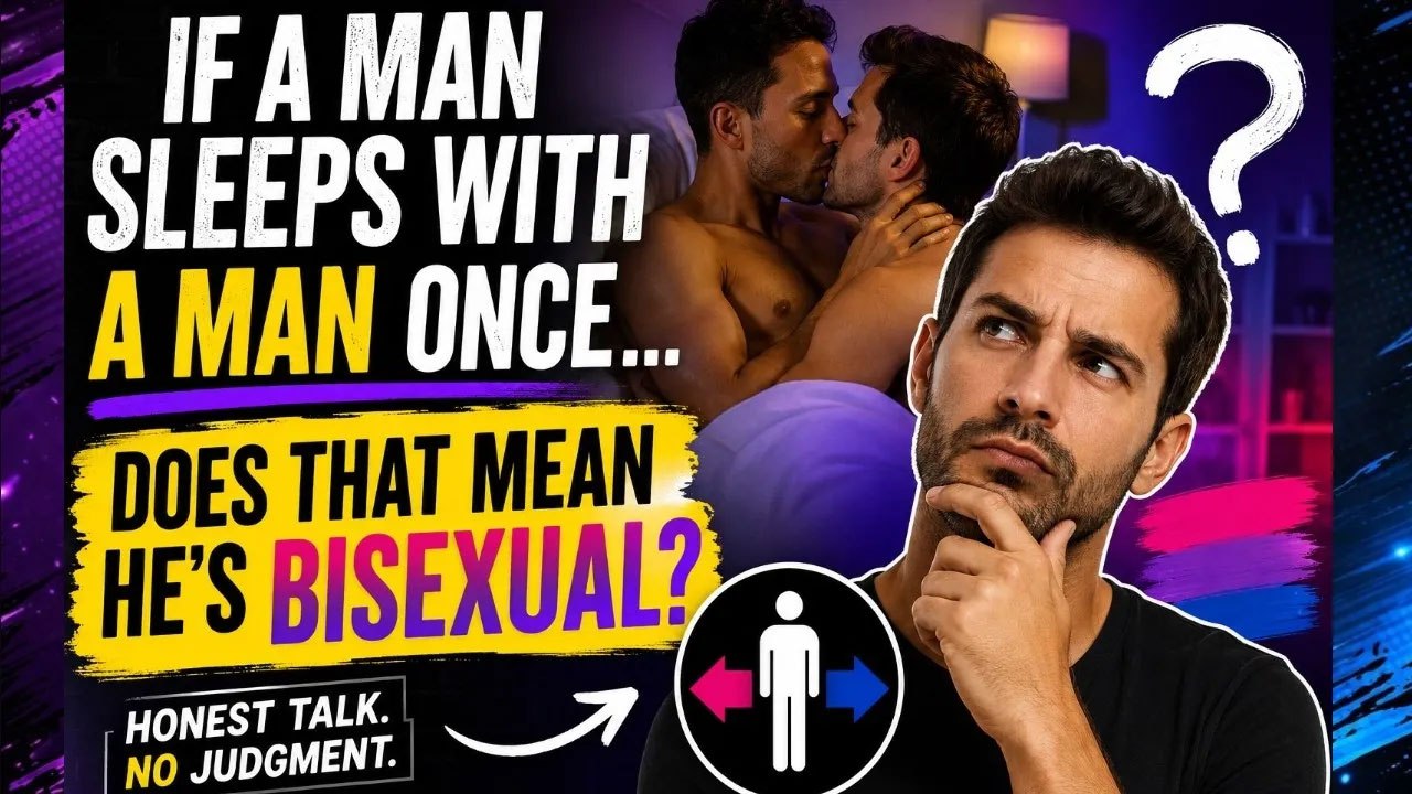 Therapy Thursday: If A Man Sleeps With A Man Once Does That Mean He's Bisexual?