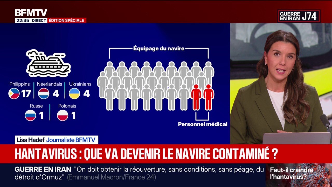 Hantavirus: que va devenir le navire contaminé ?