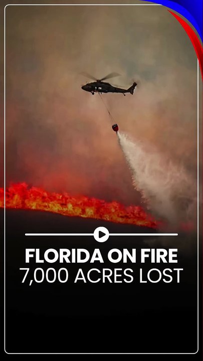 FLORIDA IS BURNING! 7,000 Acres Destroyed 🔥
