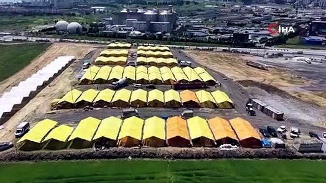 Kurban Bayramı'na sayılı günler kala kurban kesim ve satış alanları kurulmaya başladı