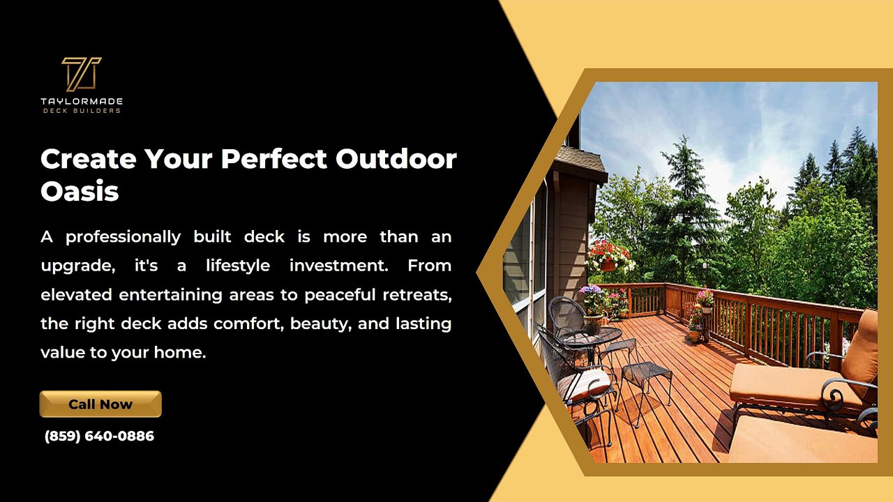 Taylormade Deck Builders | Deck Installation in Taylor Mill KY