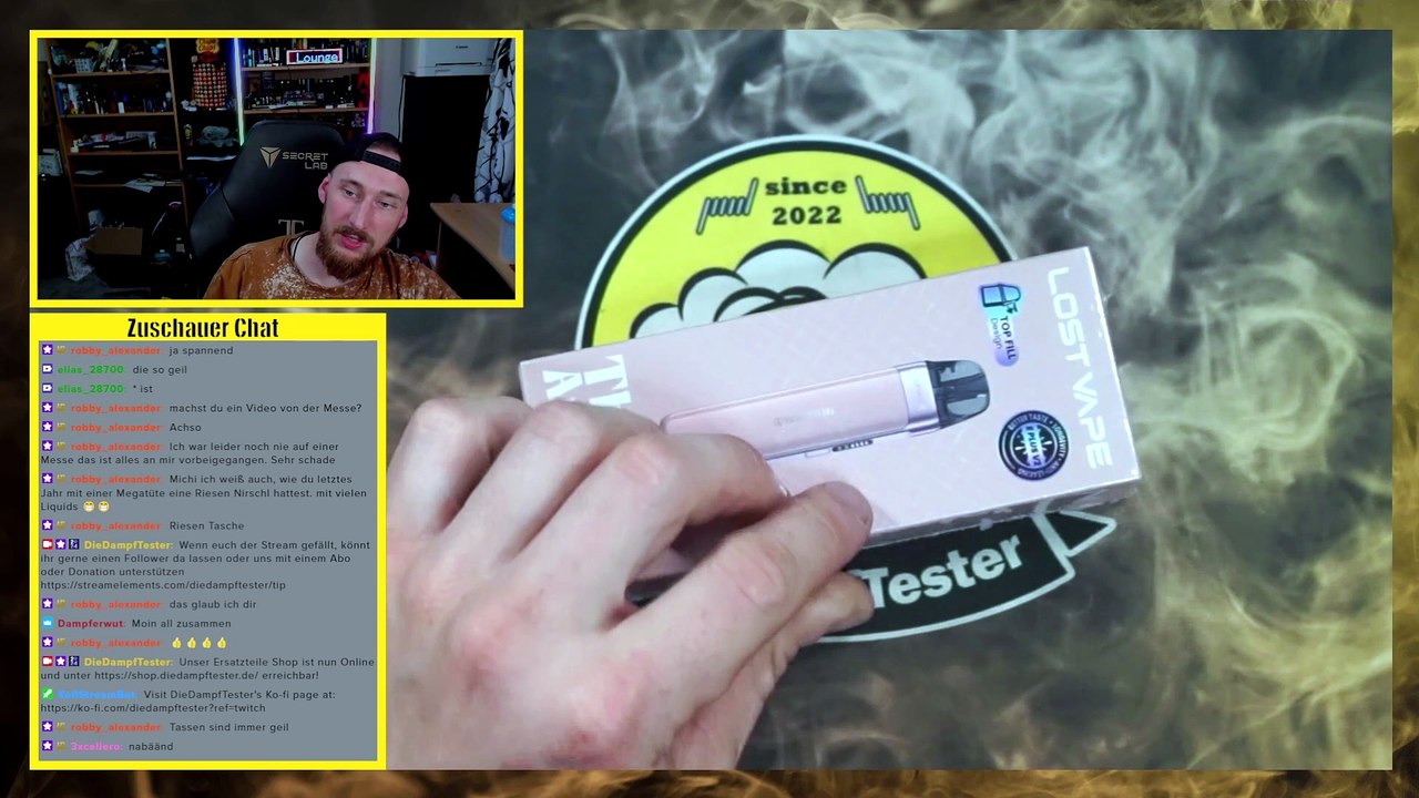Lost Vape Thelema Aura S Podsystem Review und Test