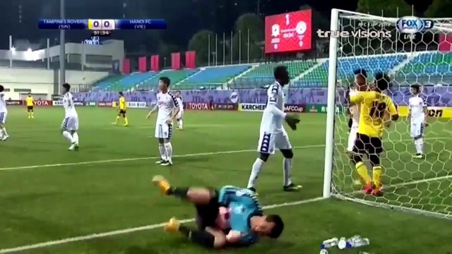 Tampines Rovers 1-1 Hà Nội FC - Goals and Highlights (12/3/2019) | FOX Sports 3 HD (TrueVisions)