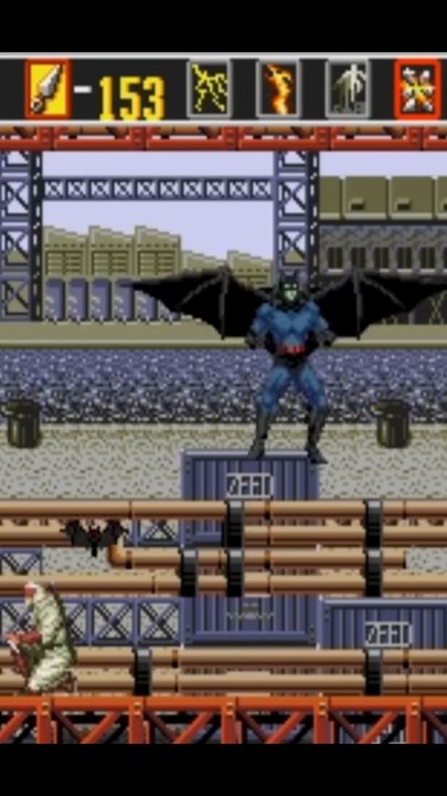 Revenge Of Shinobi Boss Transforms From Spider-Man Into Batman! Michael Keaton Was In Both Series