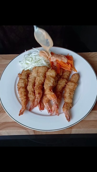 Ebi Furai Crispy Ala Jepang | Homemade Shrimp Fry Recipe 🍤