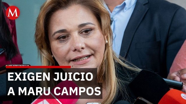Morena convoca movilizaciones y exige desafuero de gobernadora Maru Campos en Chihuahua