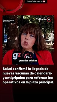 Salud confirmó la llegada de nuevas vacunas de calendario y antigripales para reforzar los operativos en la plaza principal.