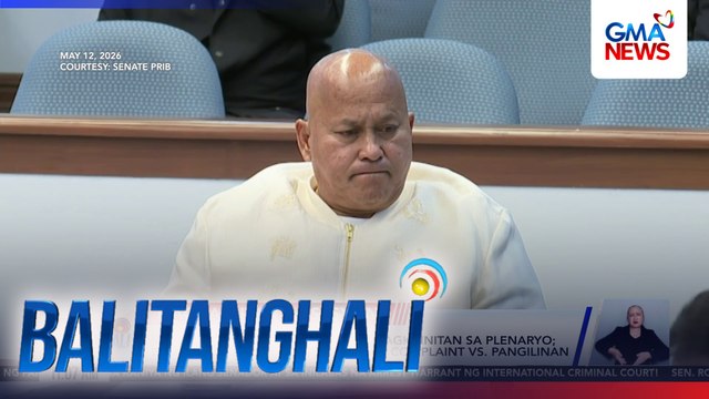 Sen. Dela Rosa, naging emosyonal habang kausap si Sen. Bong Go | Balitanghali