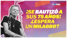 César Bono se bautiza a los 75 años