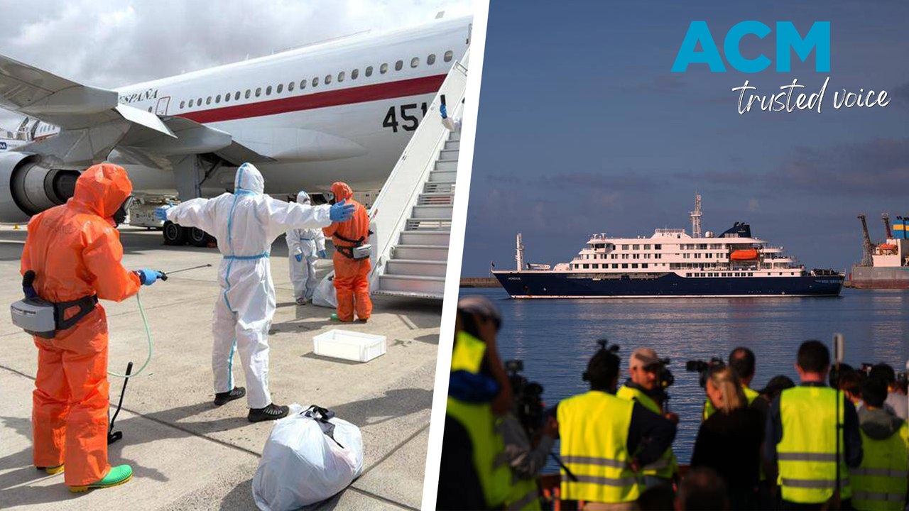 Passengers disembark Hantavirus-hit ship bound for Australia, Netherlands