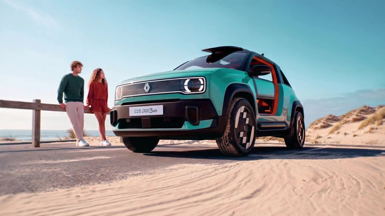 Verspielt, fröhlich und vielseitig - Der neue Renault 4 JP4x4 Concept