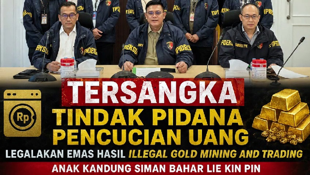 Denny Handoko,  Anak Siman Bahar Lie Kin Pin ditetapkan tersangka TPPU (Tindak Pidana Pencucian Uang) Bareskrim Polri.