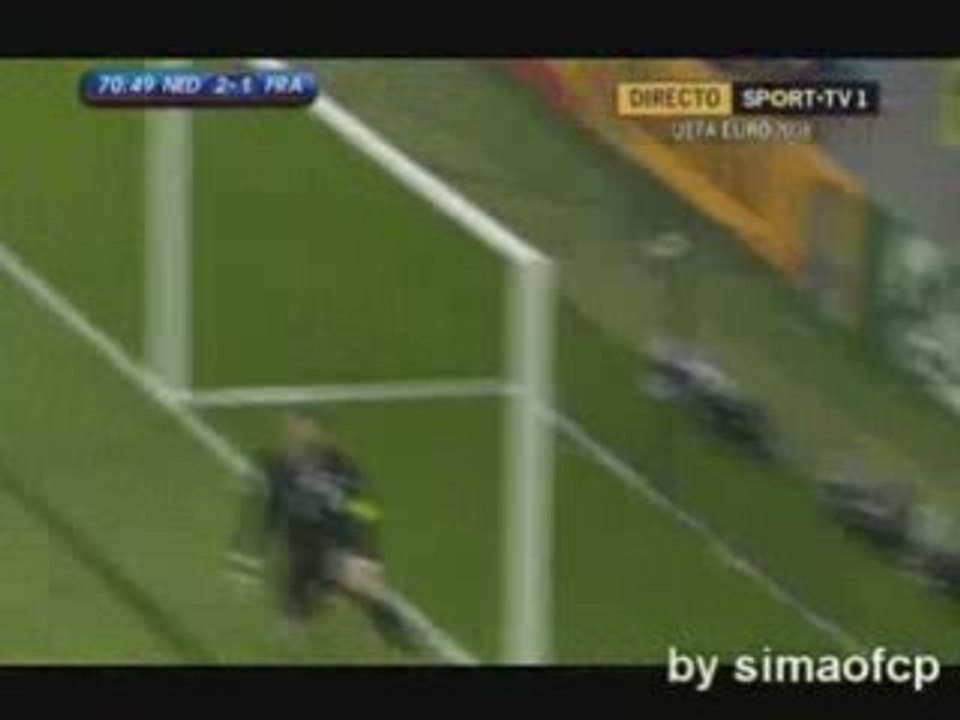 Pays Bas 4 - 1 France But Thierry Henry