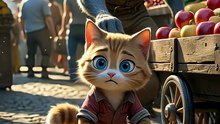 Cute Cat Market 😻🛒✨  Grocery Shopping Fun
