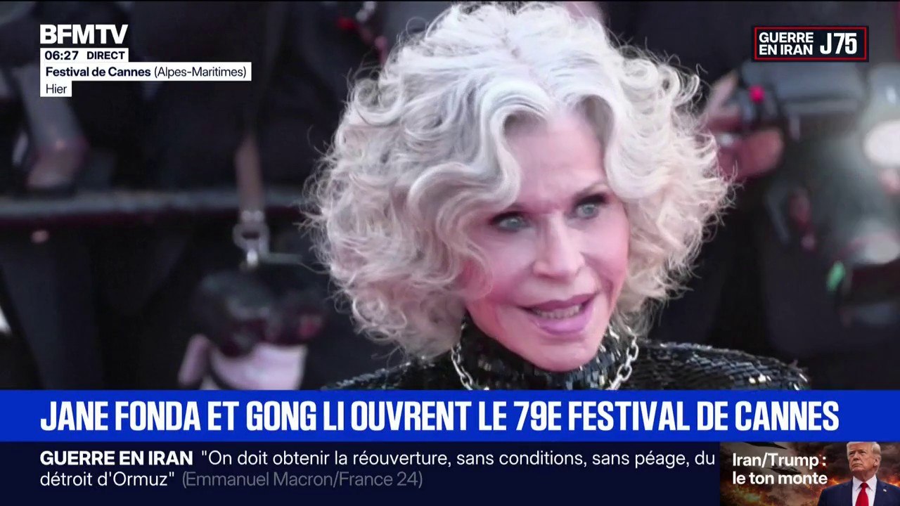 Les actrices Gong Li et Jane Fonda ont donné le coup d'envoi du 79e festival de Cannes