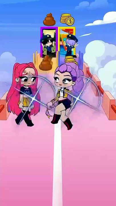 Rumi And Mira Kpop Hunters Kpop Game Challenge Game ✨🎯