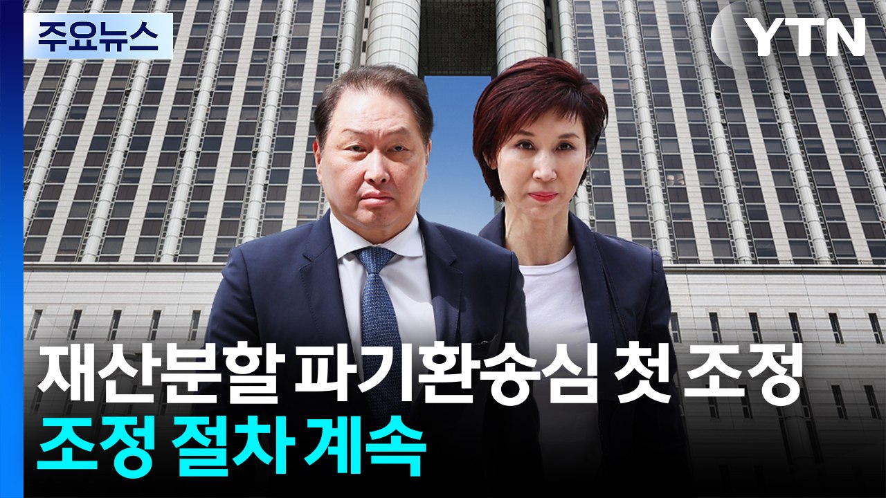 최태원-노소영 재산분할 파기환송심 첫 조정...조정절차 계속 / YTN