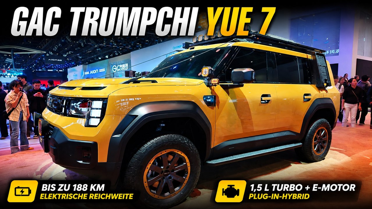 2027 GAC Trumpchi Yue 7 fordert Defender und Land Cruiser heraus