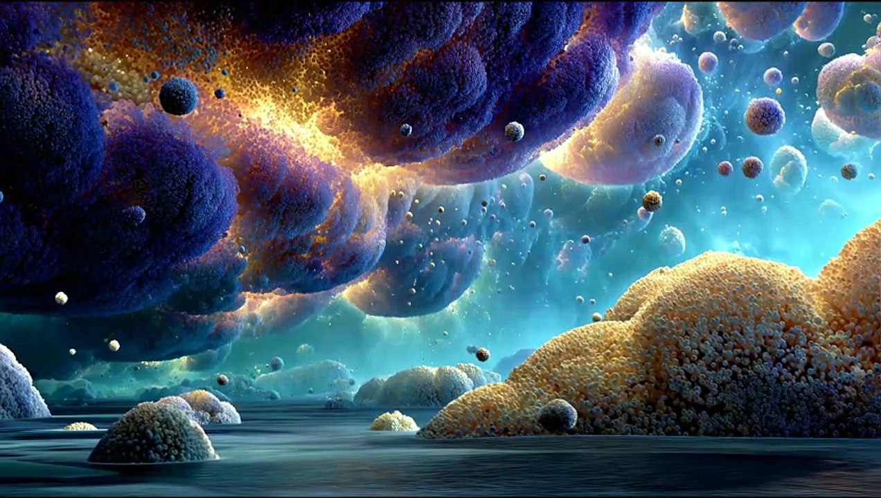 The Breathing Vastness — Dream Space Ambient & Silent Living Cosmos  Full Immersion 4K_