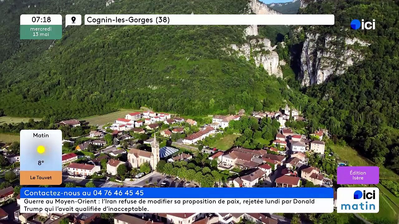 13/05/2026 - ici matin par ici Isère en vidéo