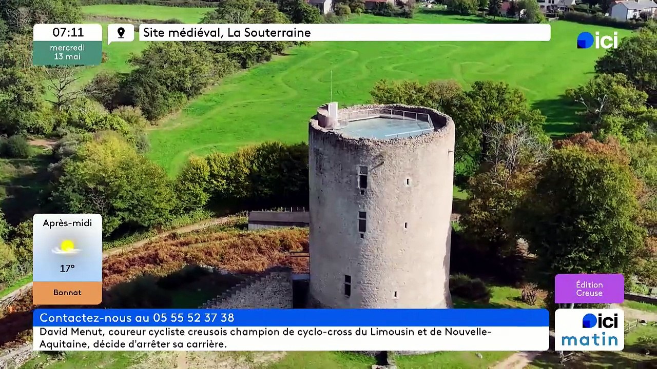 13/05/2026 - ici matin par ici Creuse en vidéo