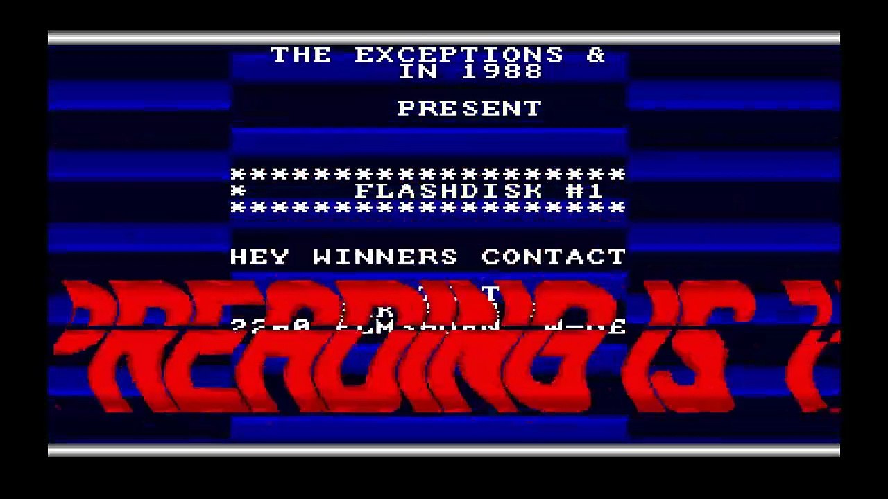 Amiga Demo Flash Disk 1 by The Exceptions