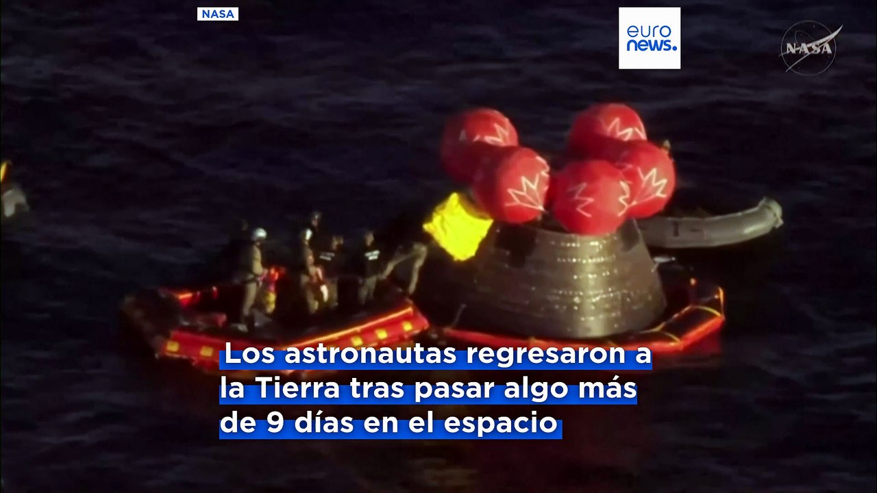 Los astronautas del Artemis II de la NASA regresan a la Tierra tras un viaje récord alrededor de la Luna