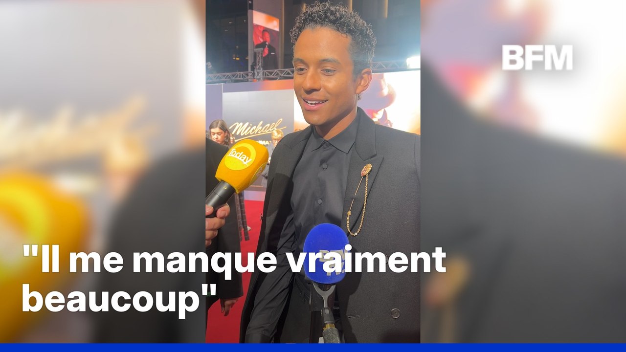 Jaafar Jackson évoque son oncle Michael Jackson, qu'il incarne dans le biopic "Michael"