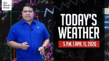 Today's Weather, 5 P.M. | Apr. 11, 2026