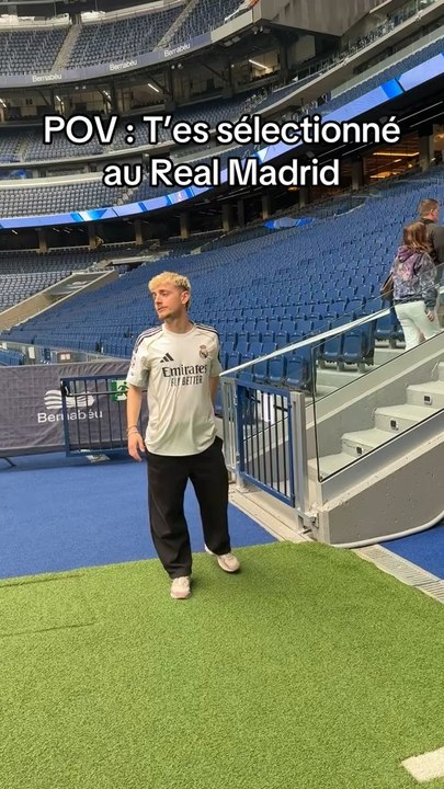 POV : T’es sélectionné au Real Madrid