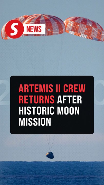 'A perfect mission': Artemis II astronauts retu...