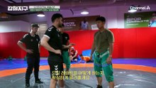 본격적으로 훈련하는 동규와 종현! 챔피언에게 전수받는 오일 레슬링