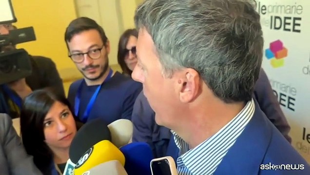 Renzi: Landini a primarie? Ok, ma Cgil non sostituisce centrosinistra