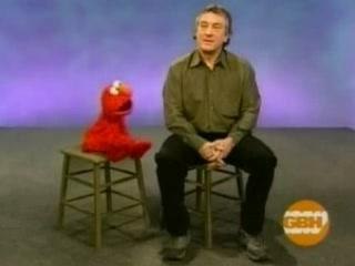Robert De Niro imagines he's Elmo