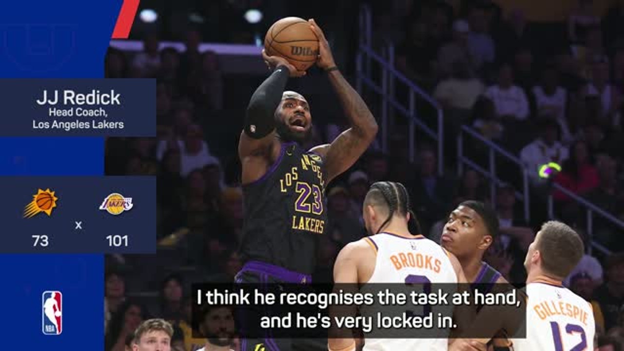 Redick pleased with improved offensive displays from James