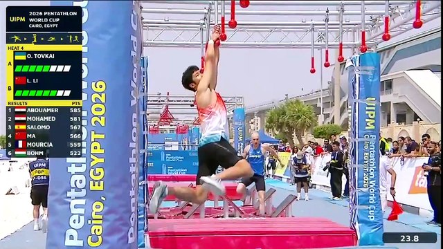 World Cup Pentathlon - Le Caire - Demi-finales hommes - Groupe A