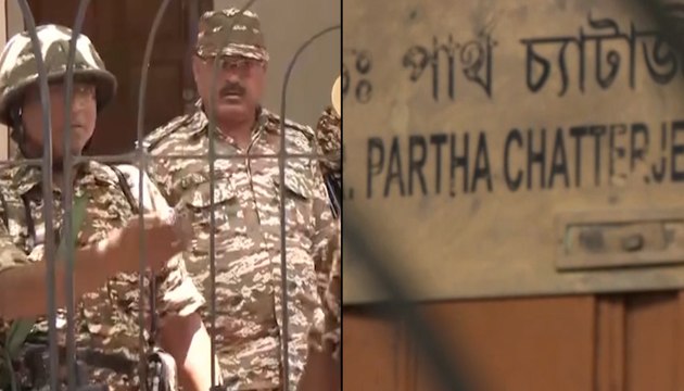 ED Raids TMC Leader Partha Chatterjee’s Residence in SSC Job Scam