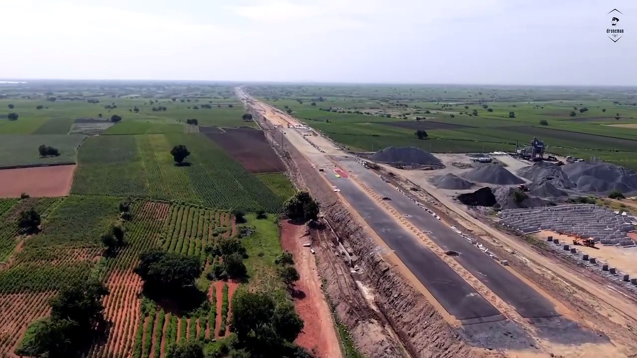 Surat Chennai Expressway Progress In KURNOOL _ 2nd Longest Expressway Passing Through Telangana