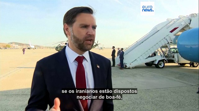 JD Vance avisa o Irão para não brincar com os EUA durante as conversações no Paquistão