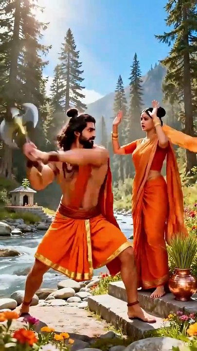 “Lord Parshuram Complete Story 🙏 | Family, माता-पिता & Divine Journey | Hindu Katha”