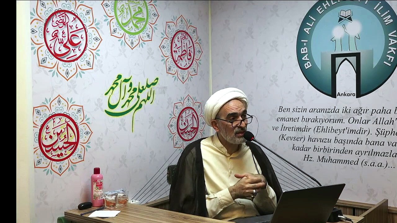 4 Nisan 2026 Hz. Peygamber (s.a.a)'dan Hz. İmam Ali (a.s)'a Nasihatleri (Allah'tan Korkmak-2)