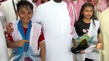 أمير جازان يجبر خاطر طفلة في موسم الحريد ويمنحها المركز الأول وجائزة 15 ألف ريال