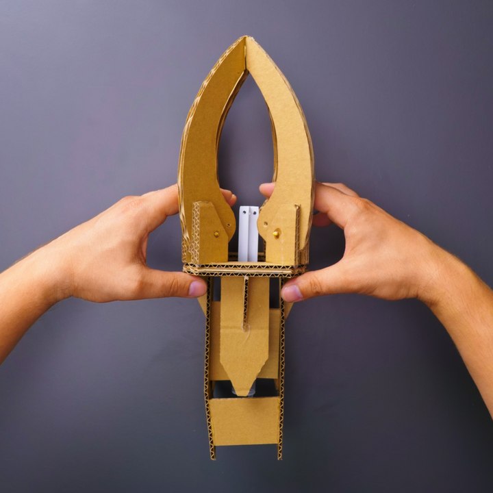 How to build a cardboard robotic arm! 🤖📦 #diy #robot