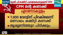 എറണാകുളം ജില്ലയിൽ 14 മണ്ഡലങ്ങളിൽ ആറെണ്ണത്തിൽ മാത്രം പ്രതീക്ഷവെച്ച് സിപിഎം