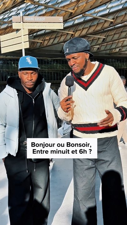 Bonjour ou Bonsoir entre minuit et 6h ? #microtrottoir #videos