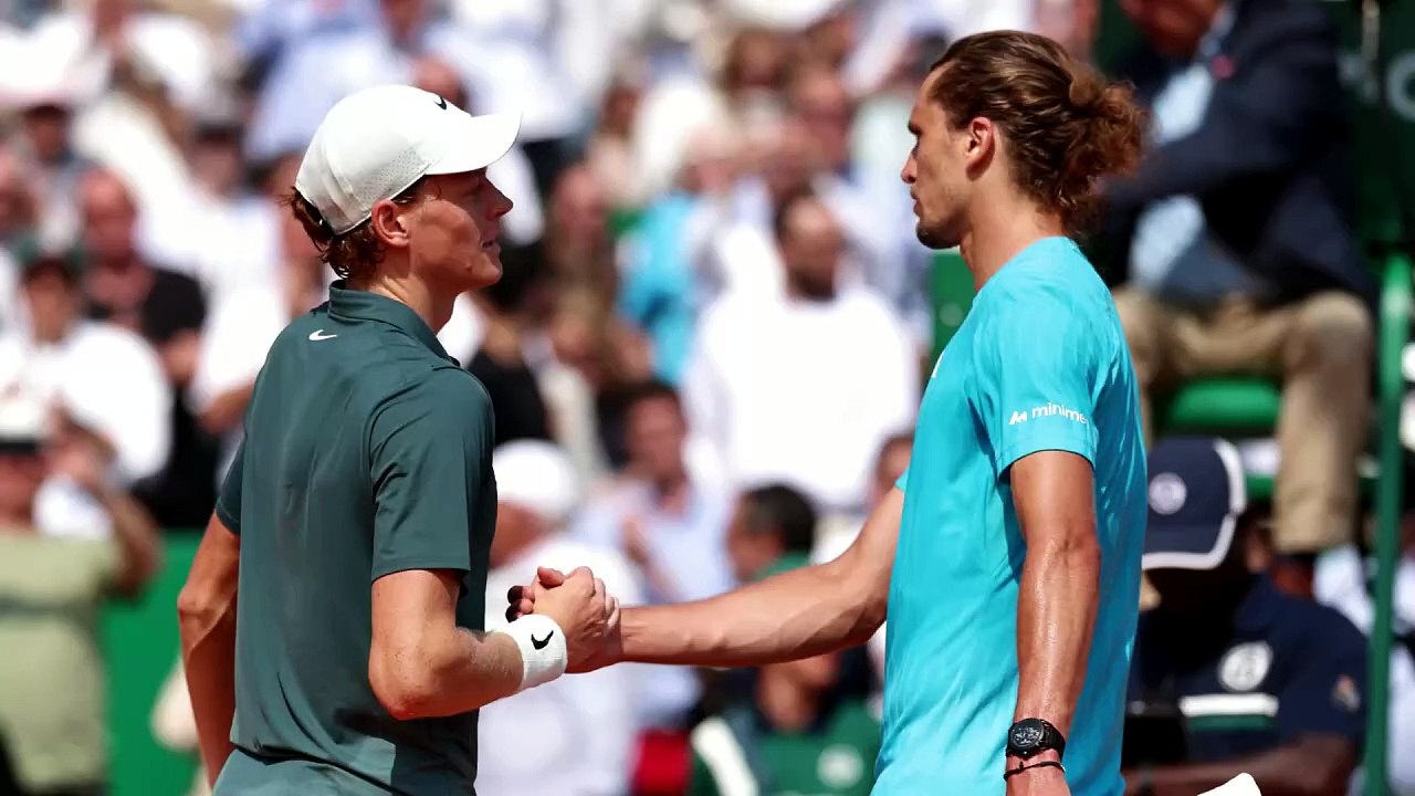 Jannik Sinner se débarrasse d'Alexander Zverev en demi-finales du Masters 1000 de Monte-Carlo - Tennis - Monte-Carlo